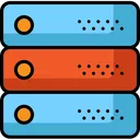 Free Server Database Storage Icon