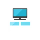 Free Shelf Television Icon