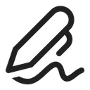 Free Signature Sign Agreement Icon