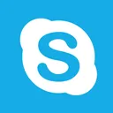 Free Skype Soziale Medien Kommunikation Symbol