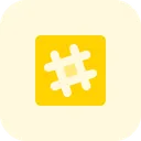 Free Slack Hash Icon