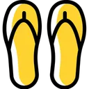 Free Sliper Slippers Footwear Icon