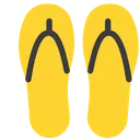 Free Sliper Slippers Footwear Icon