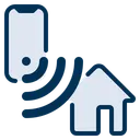 Free Smart Home Kabellos Technologie Symbol