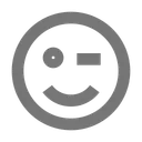 Free Smiley Wink Icon