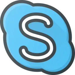 Free Skype Logo Icono