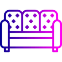 Free Sofa Couch Habseligkeiten Symbol