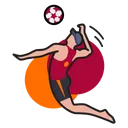 Free Spiel Sport Volleyball Symbol