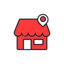 Free Store Pin  Icon