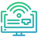 Free Network Presentation Smart Icon