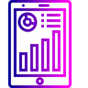 Free Tablette Registerkarte Diagramm Symbol