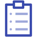 Free 작업 목록 클립보드 아이콘