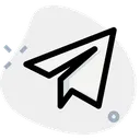 Free Telegramm Flugzeug Symbol