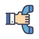 Free Telephone Phone Receiver Icon