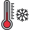 Free Temperatura Fria Invierno Nieve Icono