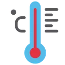 Free Temprature Thermometer Device Icon