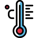 Free Temprature Thermometer Device Icon