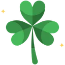 Free Three Leaf Clover Clover Nature Icône