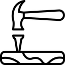 Free Tischlerarbeit  Symbol