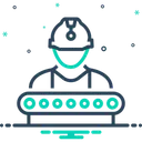 Free Trabalhador Da Industria Construcao Supervisor Ícone