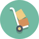 Free Trolley Handtruck Icon