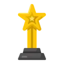 Free Trophy Champion Prize Icon