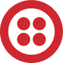 Free Twilio Brand Logo Icon