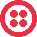 Free Twilio Technology Logo Social Media Logo Icon