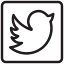 Free Twitter Logotipo Aplicacion Movil Icono