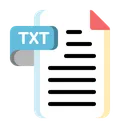 Free Txt Files And Folders File Format Symbol