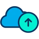 Free Upload Uploading Cloud Icon