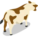 Free Vache Icône