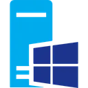 Free Windows Servidor Logotipo Icono