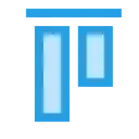 Free Vertical Align Top Icon