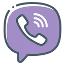 Free Viber Telefon Mobilteil Symbol