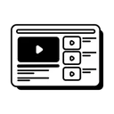 Free Video Youtube Reproducir Icono