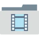 Free Multimedia File Movie File Video Folder Icon