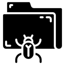 Free Ordner Datei Fehler Symbol