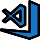 Free Visual Studio Code Technology Logo Social Media Logo Icon