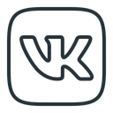 Free Vk Vkontakte Icono