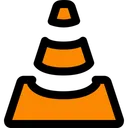 Free Mediaplayer Vlc Logotipo De Tecnologia Logotipo De Midia Social Ícone