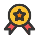 Free Warranty Best Product Badge Icon