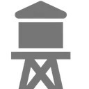 Free Wasserturm Symbol