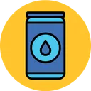 Free Water Can Alcohol Beverage Icon