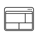 Free Web UI Layout Icons Are Visual Representations Of Actions Or Elements Related To The Arrangement And Structure Of A Webpage Or Application Interface They Are Typically Small Simple Symbols That Convey Their Meaning Intuitively Icon