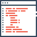 Free Website Webpage Coding Icon