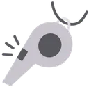 Free Artboard Whistle Referee Icon