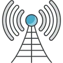 Free WLAN-Turm  Symbol