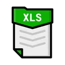 Free File Xls Document Icon