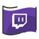 Free Twitch Soziale Medien Soziales Netzwerk Symbol